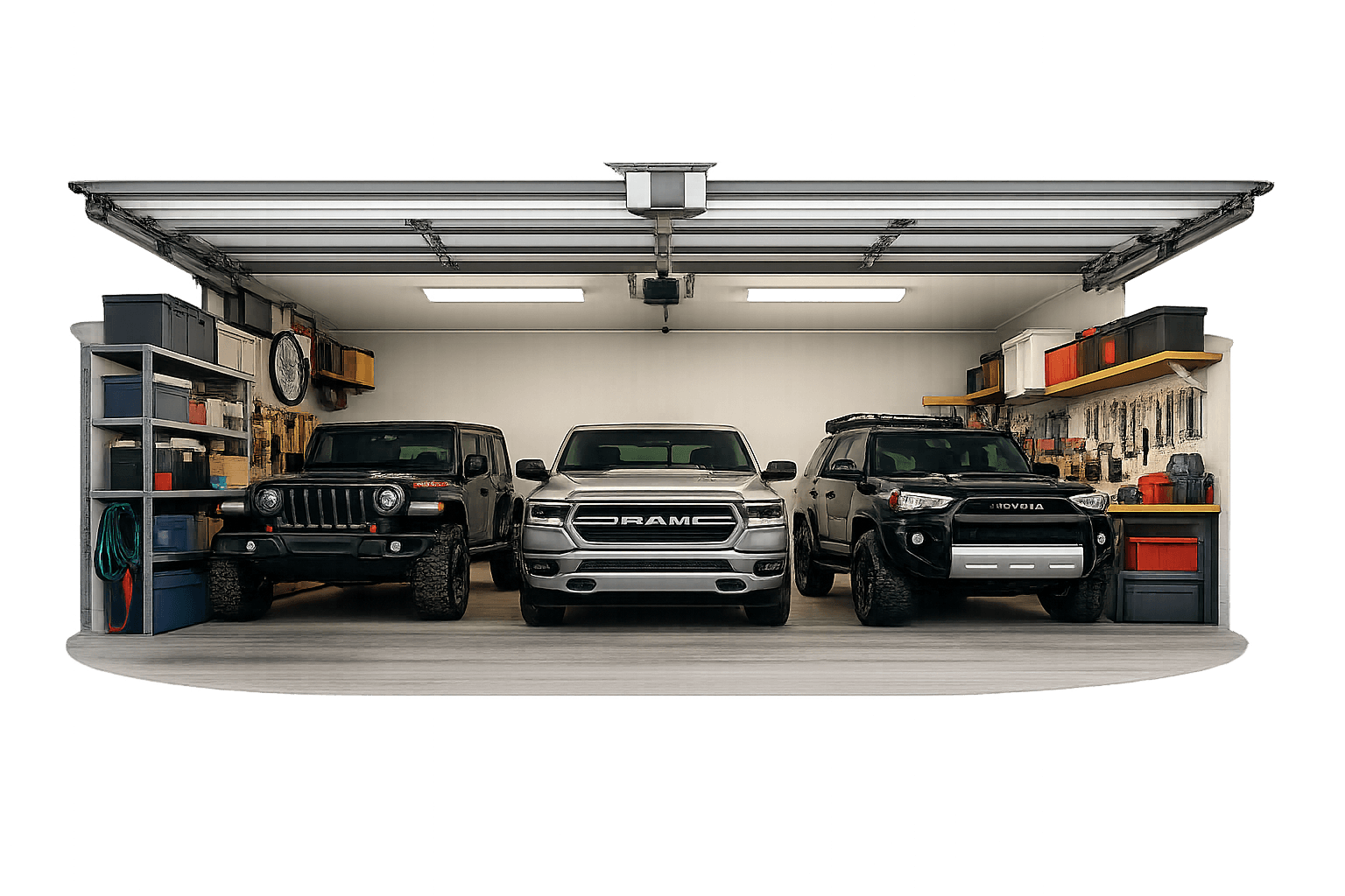 3-Car Garage