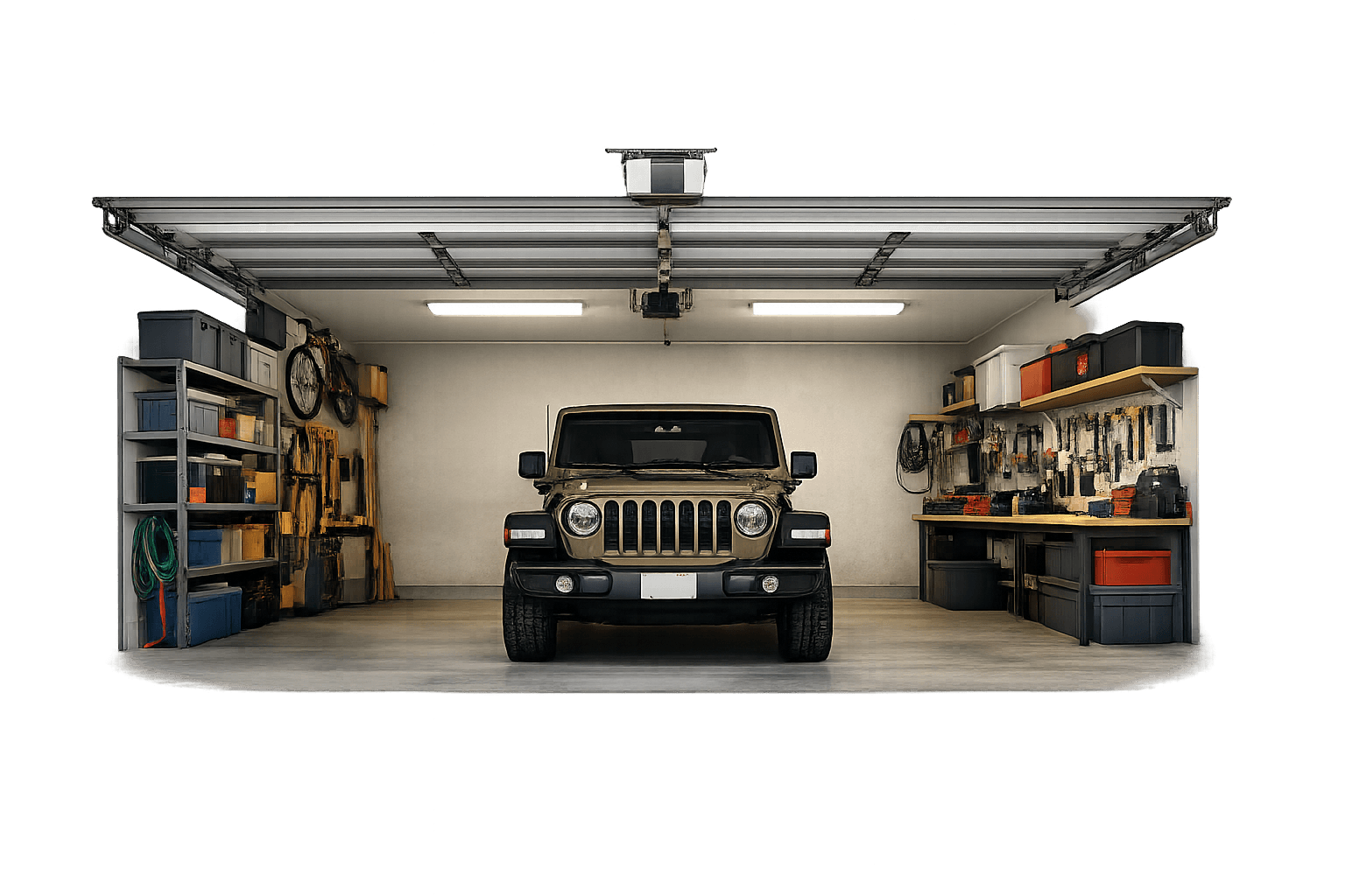 1-Car Garage
